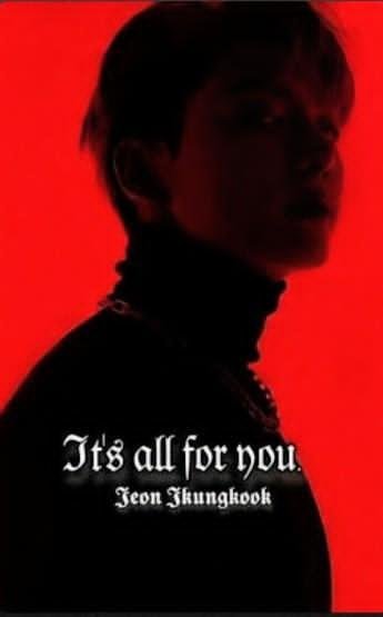 it's all for you 