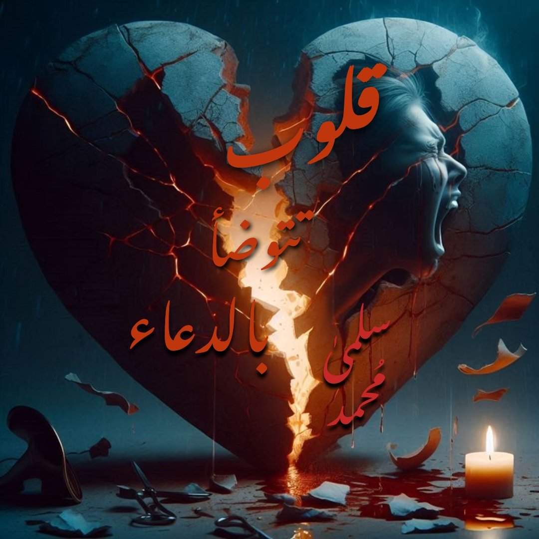 قلوب_تتوضأ_بالدعاء لـ سلمـىٰ مُحمــد