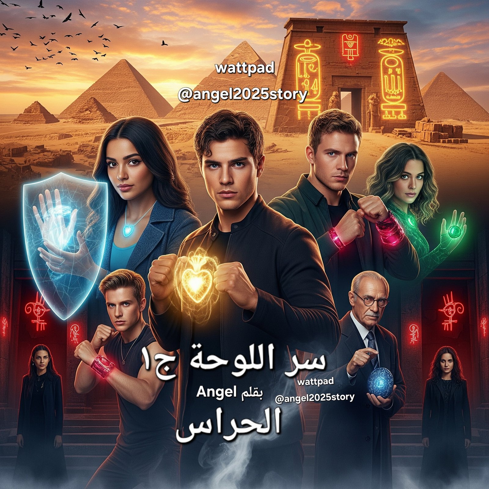 سر اللوحة ج١: الحراس