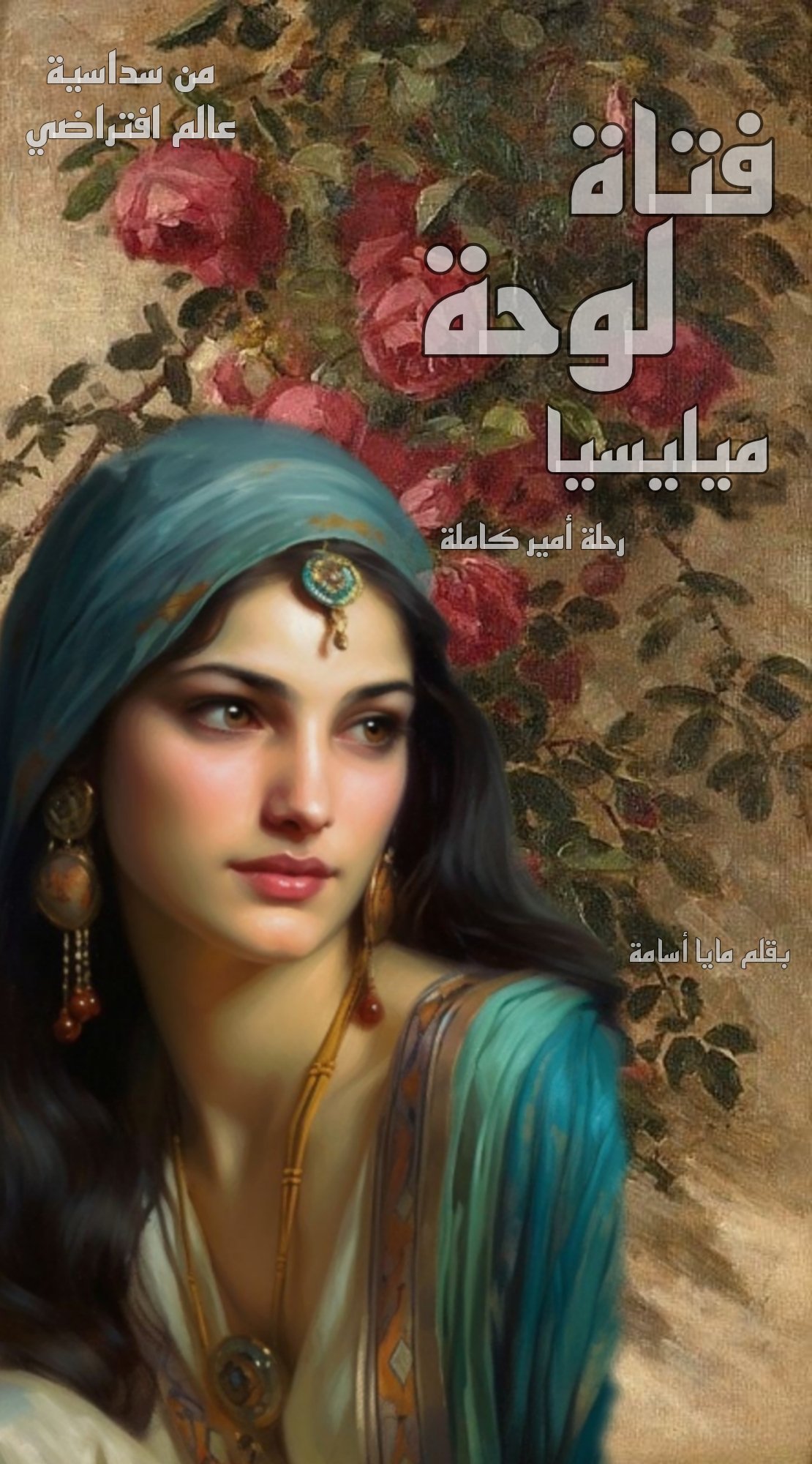 فتاة لوحة ميليسيا /painting of mellisia girl✓